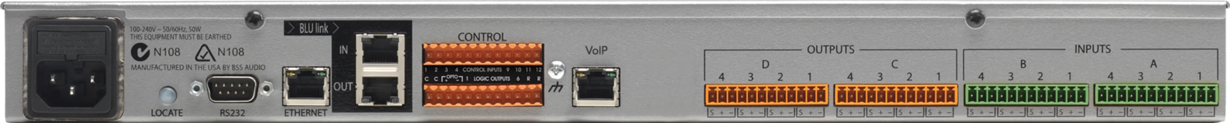 BSS BLU-103 Conferencing Processor with AEC and VoIP - view 2