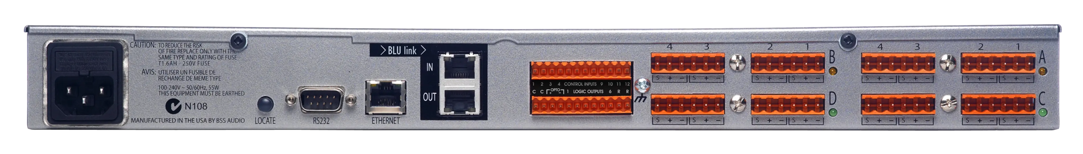 BSS BLU-160 Modular Signal Processor - view 2