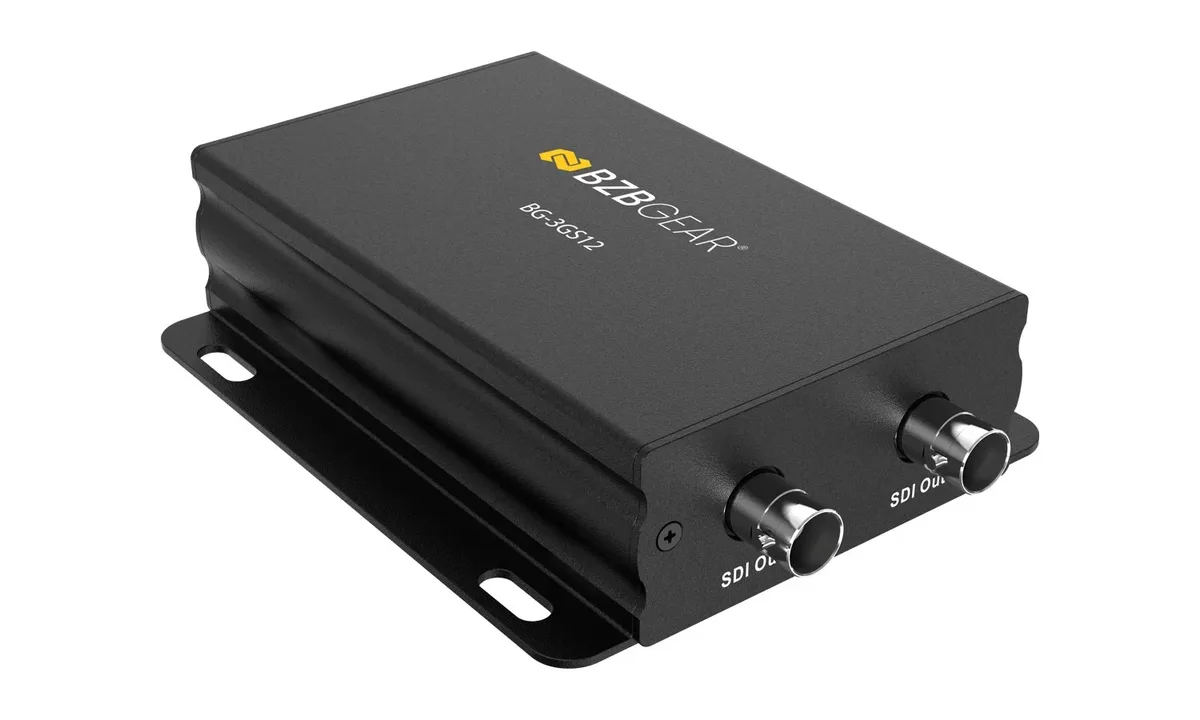 BZBGear BG-3GS12 3G-SDI 1x2 Distribution Amplifier - view 3
