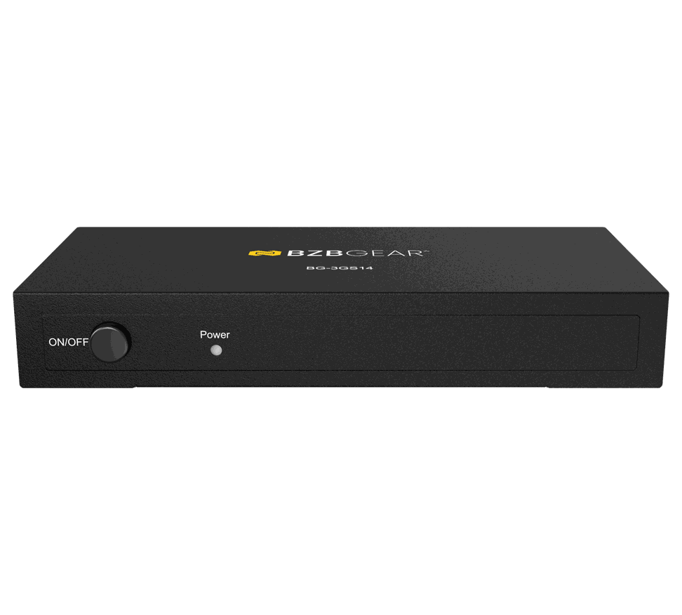 BZBGear BG-3GS14 3G-SDI 1x4 Distribution Amplifier