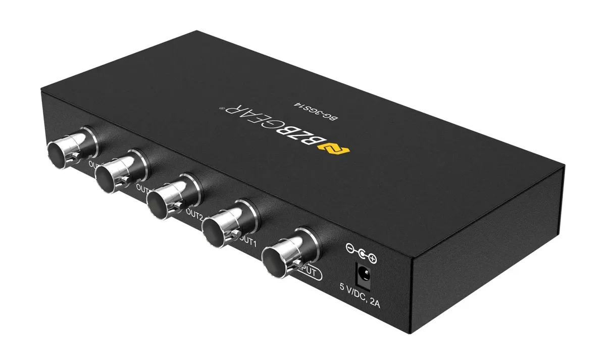 BZBGear BG-3GS14 3G-SDI 1x4 Distribution Amplifier - view 6