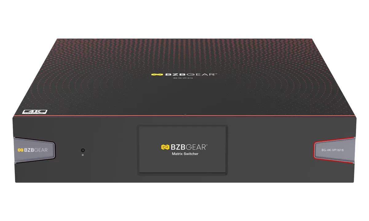 BZBGear BG-4K-VP1616 16x16 Seamless Matrix and Video Wall Processor - view 5