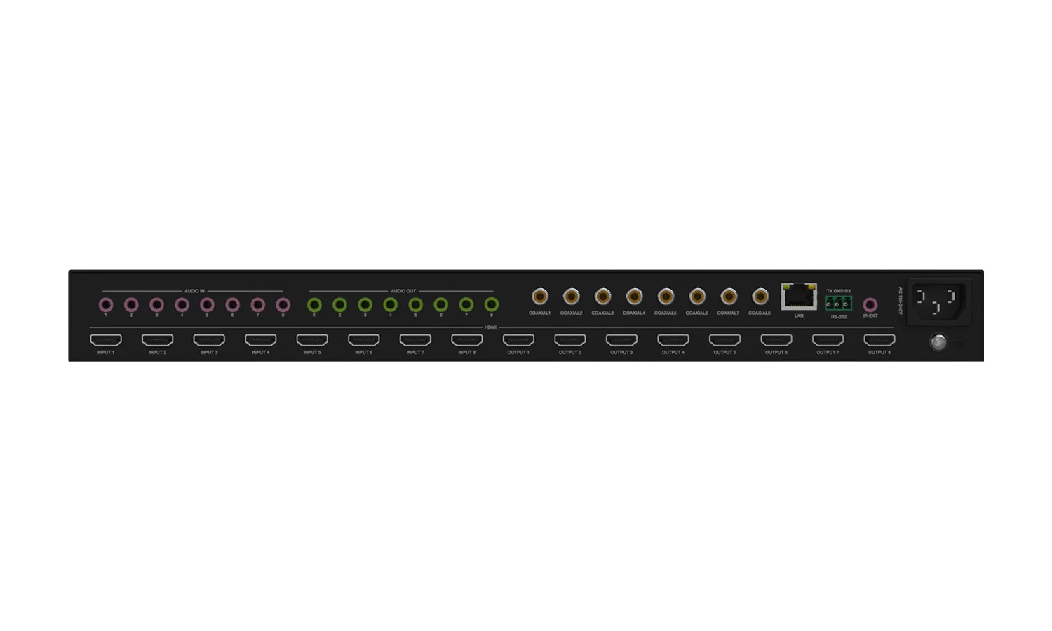 BZBGear BG-4K-VP88 8x8 Seamless Matrix and Video Wall Processor - view 5