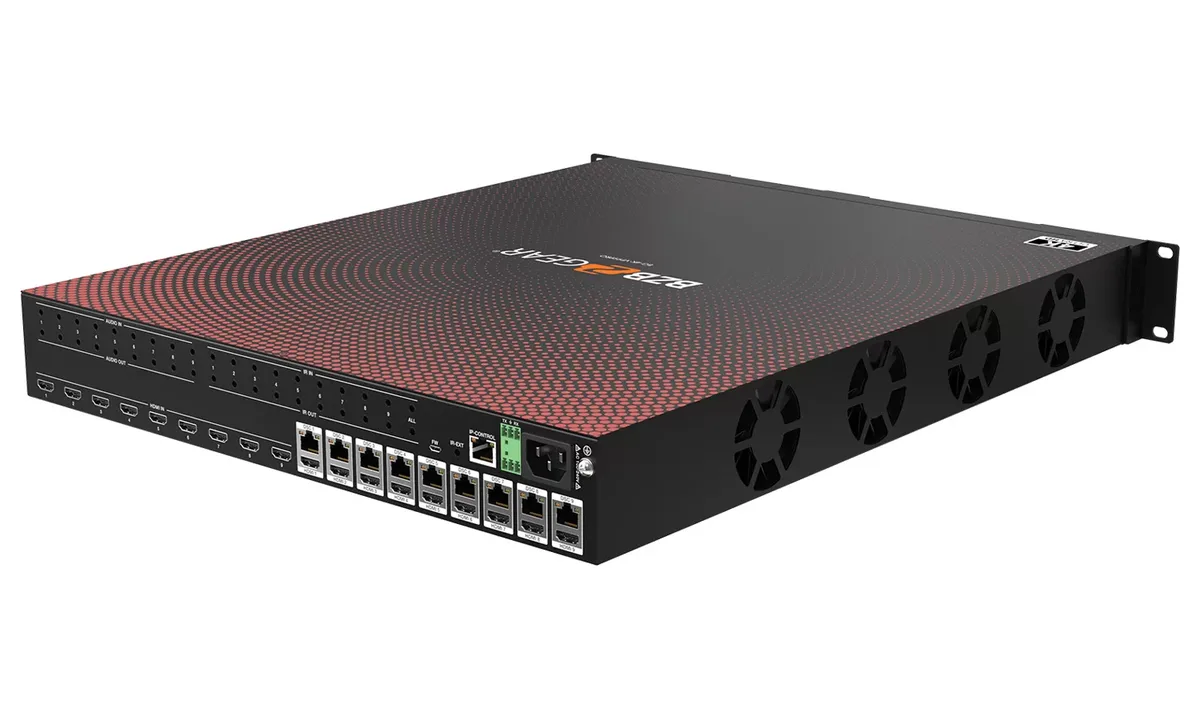 BZBGear BG-4K-VP99PRO 9x9 Seamless Matrix Kit with Nine Receivers - view 6