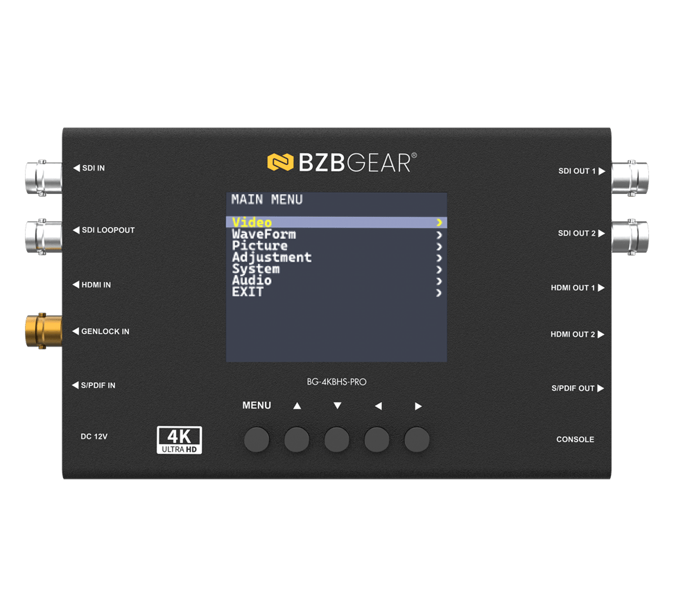 BZBGear BG-4KBHS-PRO SDI and HDMI Cross Converter with Scaler
