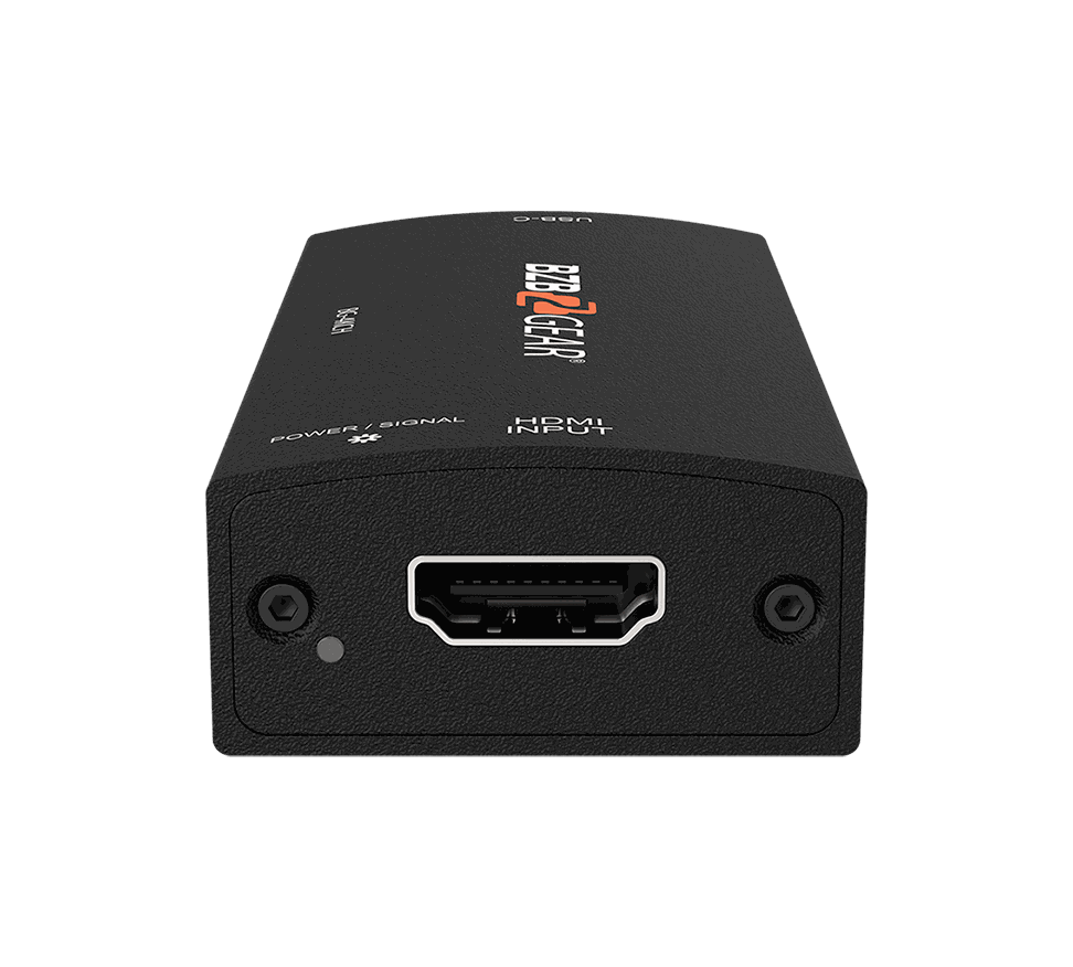 BZBGear BG-4KCH USB-C 4K Capture Card with Scaler