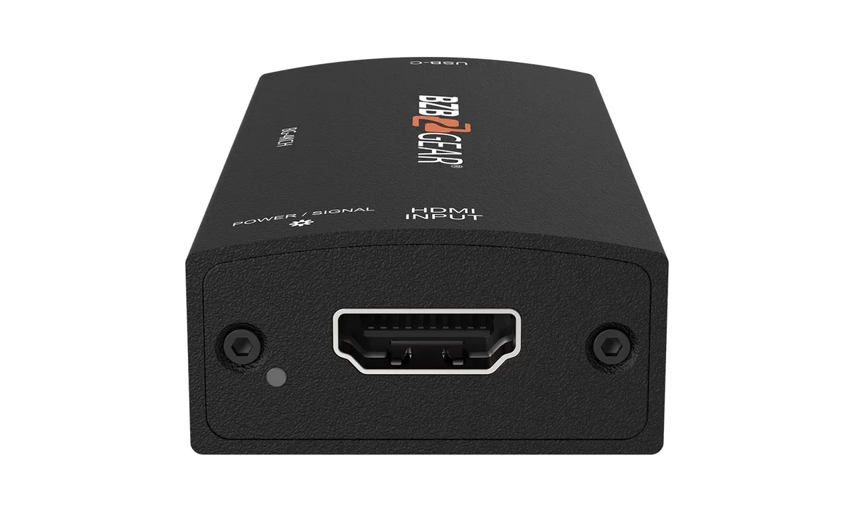 BZBGear BG-4KCH USB-C 4K Capture Card with Scaler - view 2