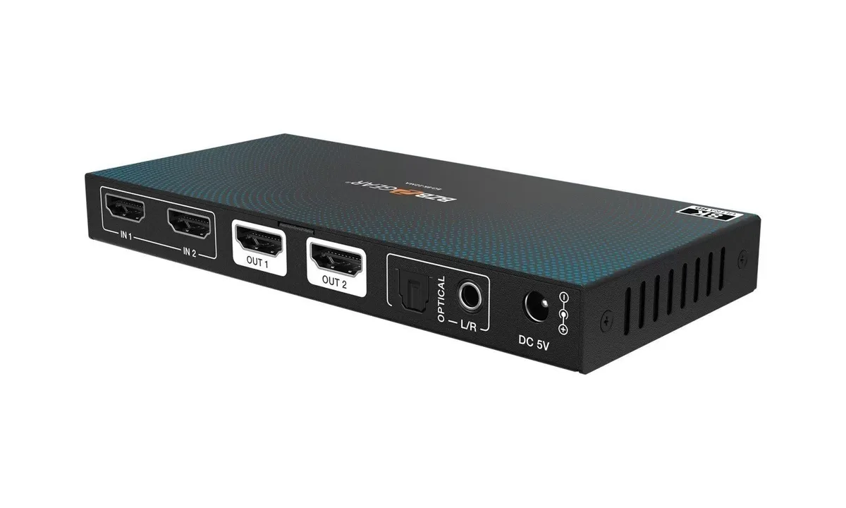 BZBGear BG-8K-22MA 2x2 8K HDMI 2.1 Matrix Switcher - view 4