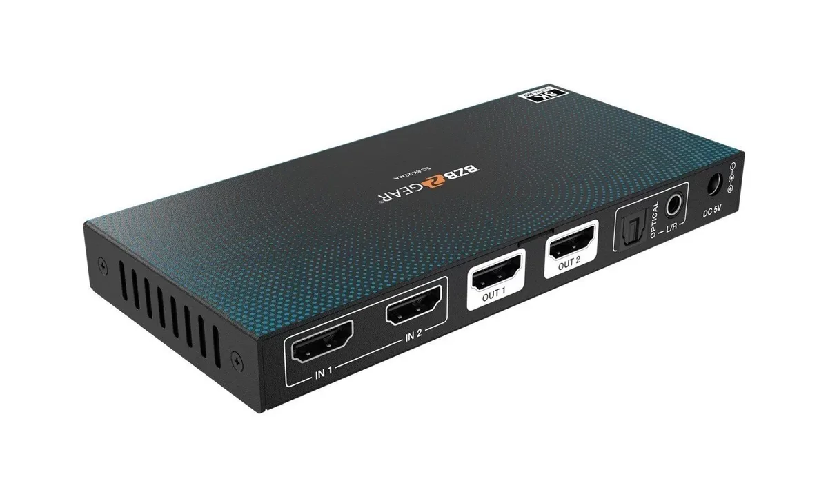 BZBGear BG-8K-22MA 2x2 8K HDMI 2.1 Matrix Switcher - view 5