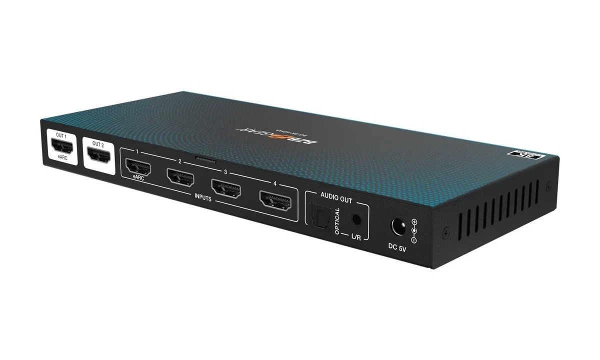 BZBGear BG-8K-42MA 4x2 8K HDMI 2.1 Matrix Switcher - view 4