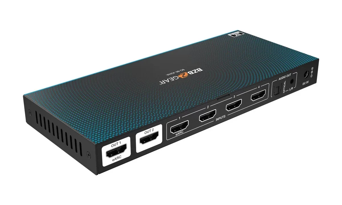 BZBGear BG-8K-42MA 4x2 8K HDMI 2.1 Matrix Switcher - view 5