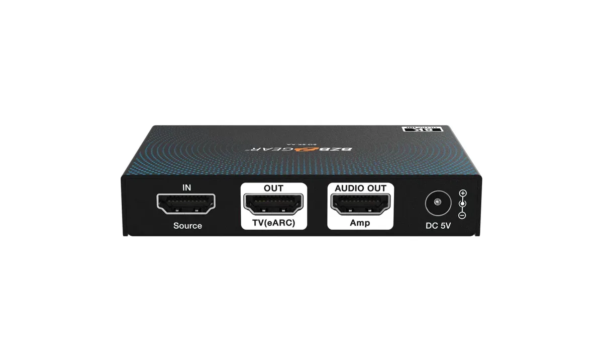 BZBGear BG-8K-AA eARC Audio Converter for Amplifiers - view 4