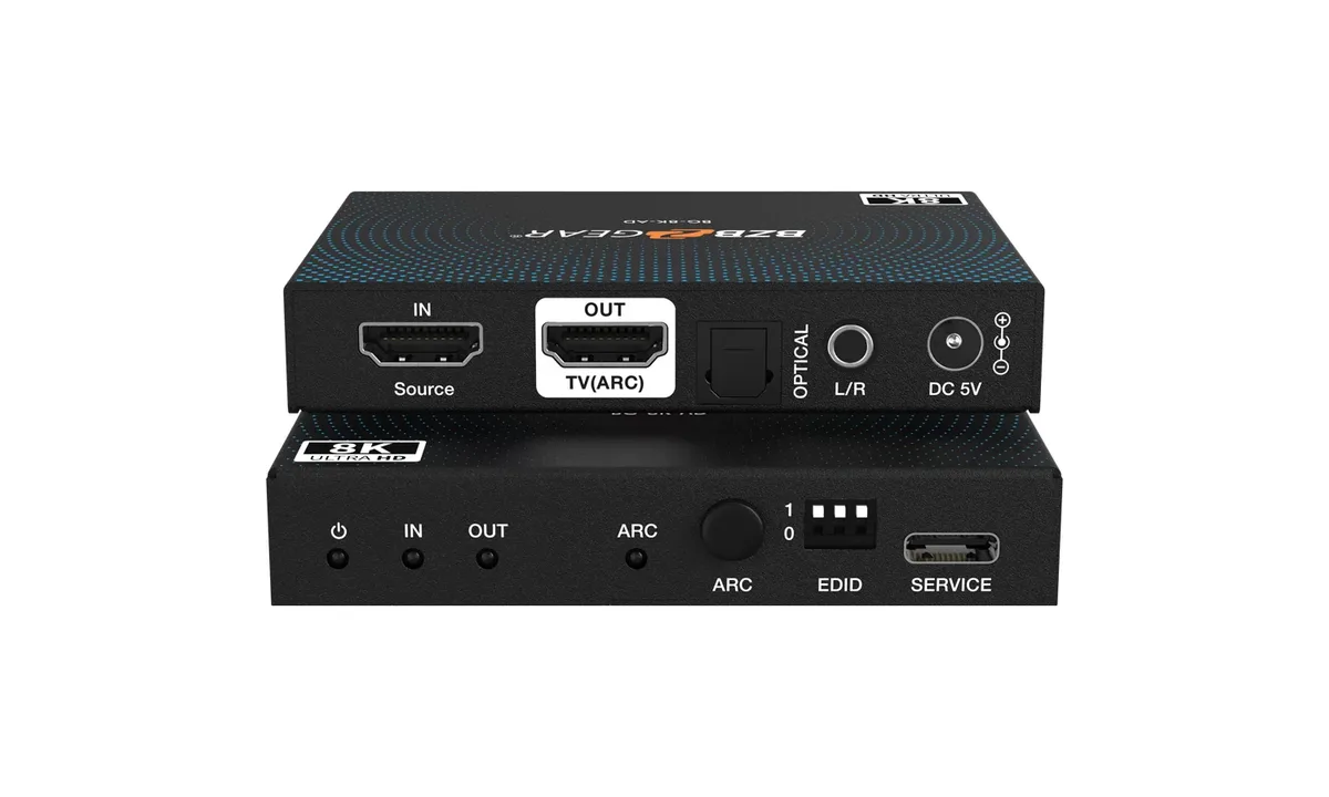 BZBGear BG-8K-AD 8K HDMI Audio De-Embedder - view 2