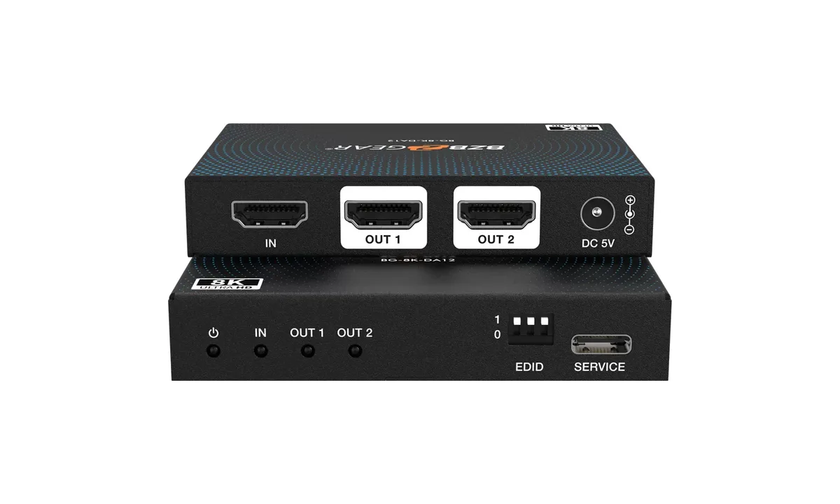 BZBGear BG-8K-DA12 1x2 8K HDMI 2.1 Splitter - view 2