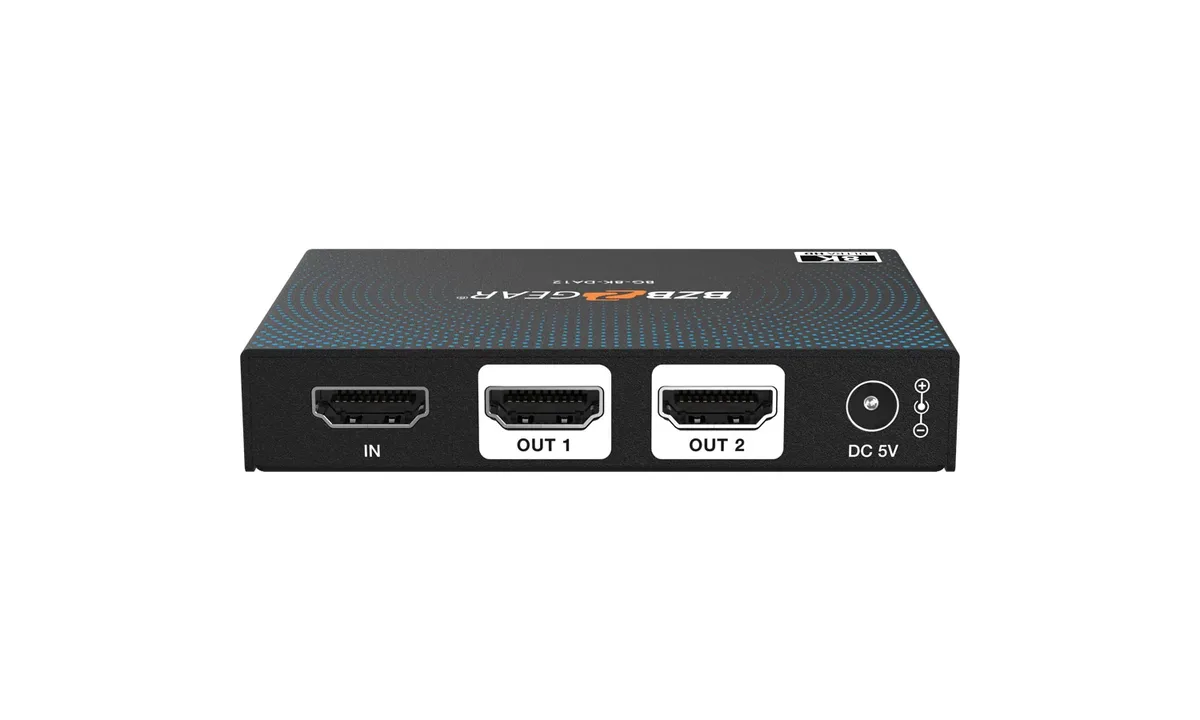 BZBGear BG-8K-DA12 1x2 8K HDMI 2.1 Splitter - view 4