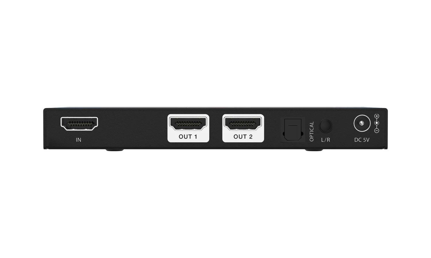 BZBGear BG-8K-DA12A-G2 1x2 8K HDMI Splitter with Audio De-Embedding - view 5
