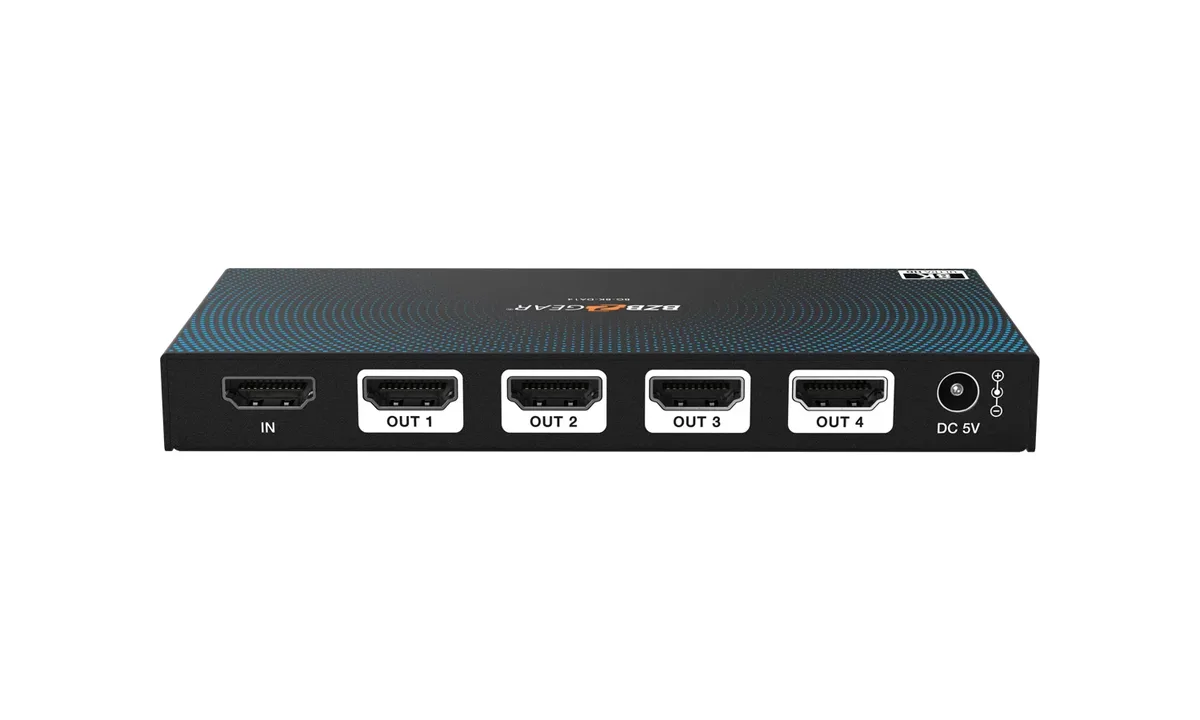 BZBGear BG-8K-DA14 1x4 8K HDMI 2.1 Splitter - view 4