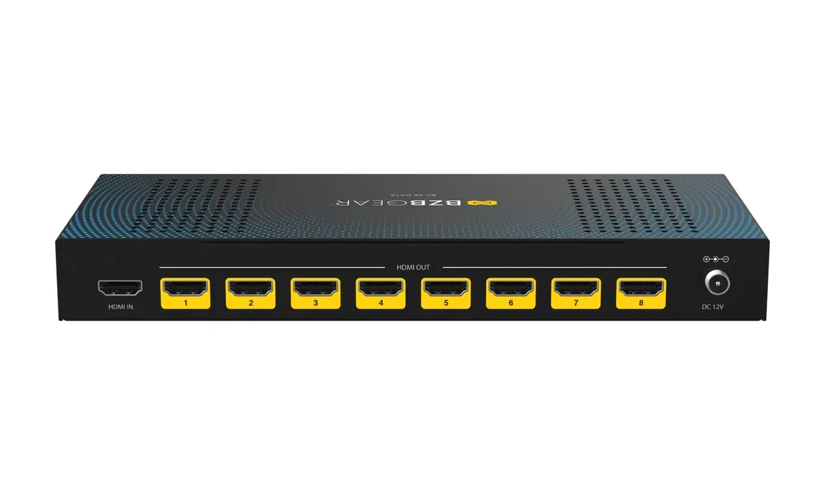 BZBGear BG-8K-DA18 1x8 8K HDMI 2.1 Splitter - view 4