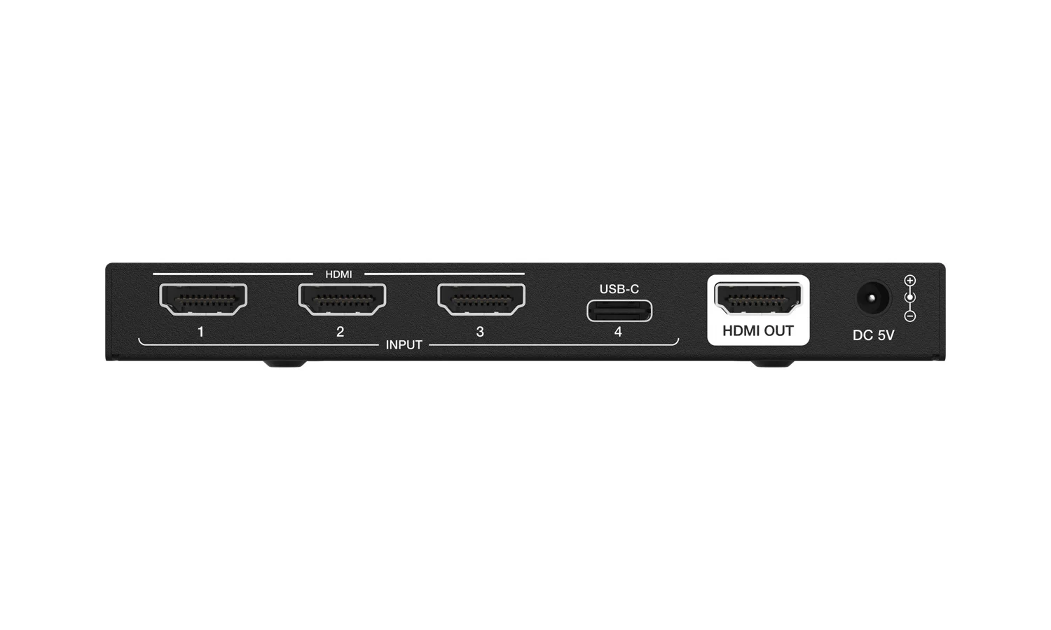 BZBGear BG-8K-HCS41 4x1 8K HDMI and USB-C Switcher - view 5