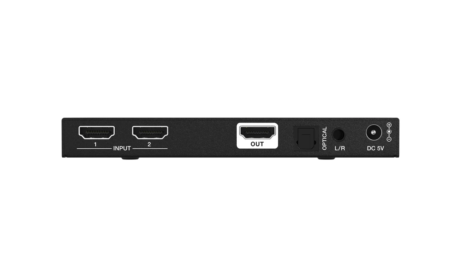 BZBGear BG-8K-HS21A 2x1 8K HDMI Switcher with Audio De-Embedding - view 5