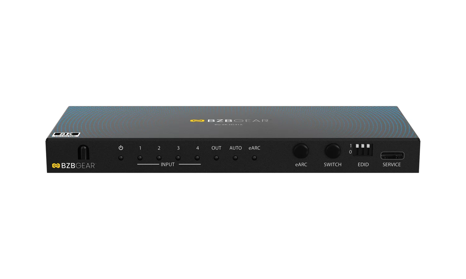 BZBGear BG-8K-HS41A 4x1 8K HDMI Switcher with Audio De-Embedding - view 3