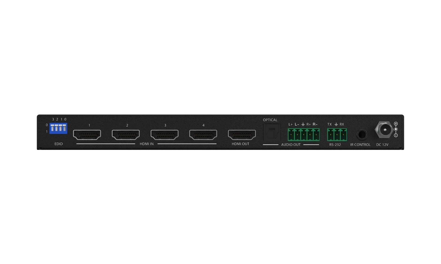 BZBGear BG-8K-HS41AR 4x1 8K HDMI Switcher with RS-232 and Gain Control - view 5