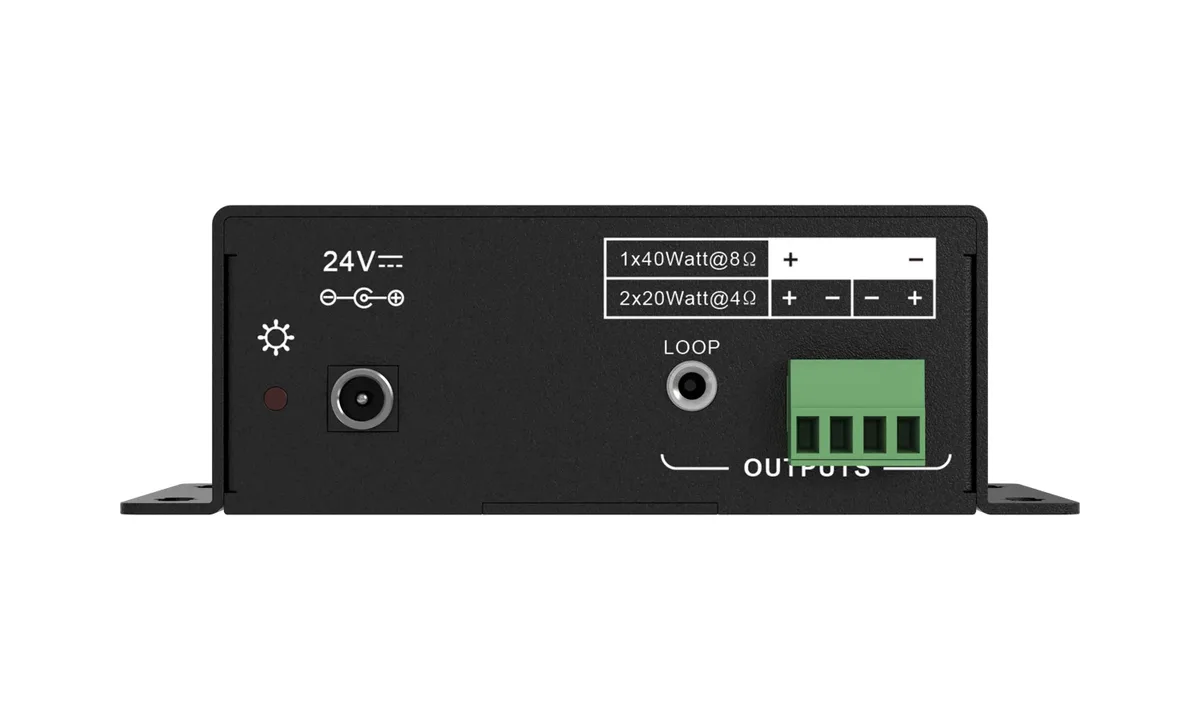 BZBGear BG-AMP2X20 2-Channel Class D Amplifier - view 5