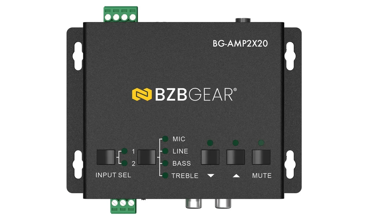 BZBGear BG-AMP2X20 2-Channel Class D Amplifier - view 6