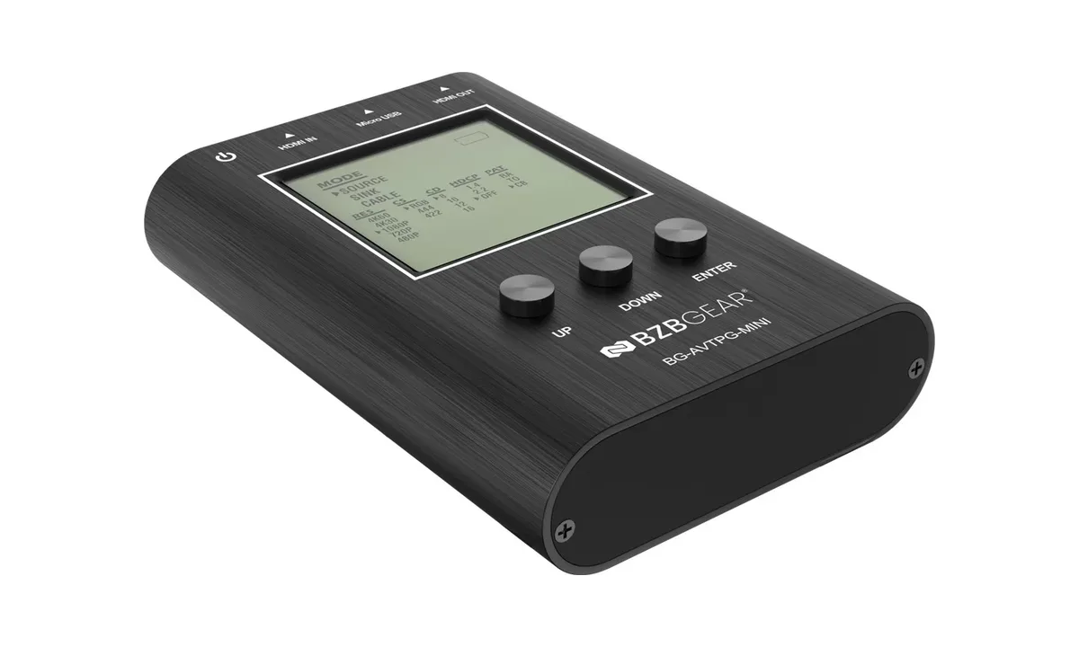 BZBGear BG-AVTPG-MINI Handheld HDMI Test Generator and Analyzer - view 3