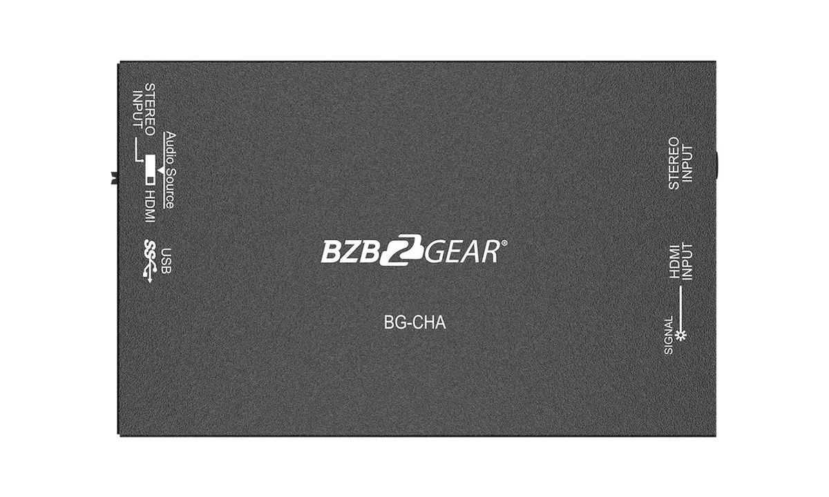 BZBGear BG-CHA USB 3.0 HDMI Capture Card with Scaler - view 6