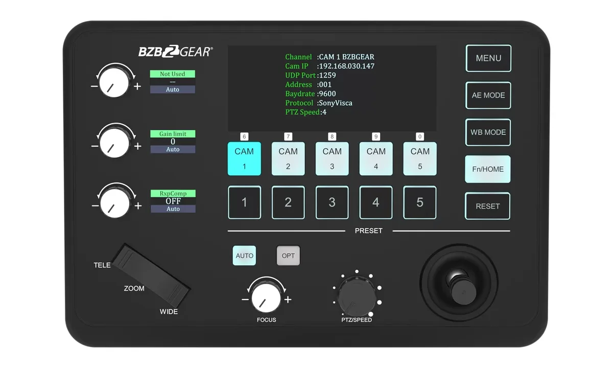 BZBGear BG-Commander-Jr PTZ Joystick Controller - view 2