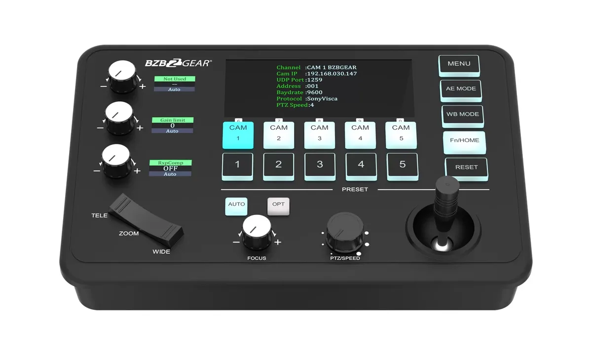 BZBGear BG-Commander-Jr PTZ Joystick Controller - view 3