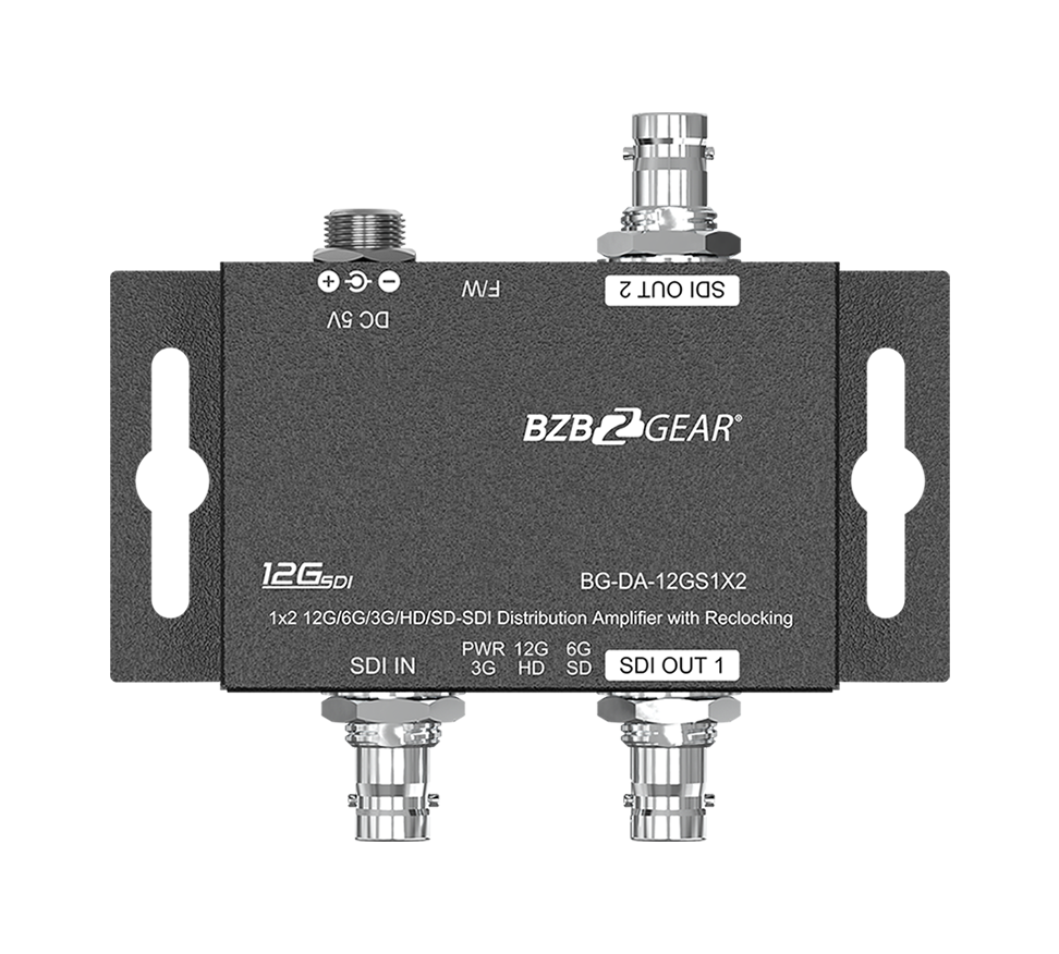 BZBGear BG-DA-12GS1X2 12G-SDI 1x2 Distribution Amplifier product image