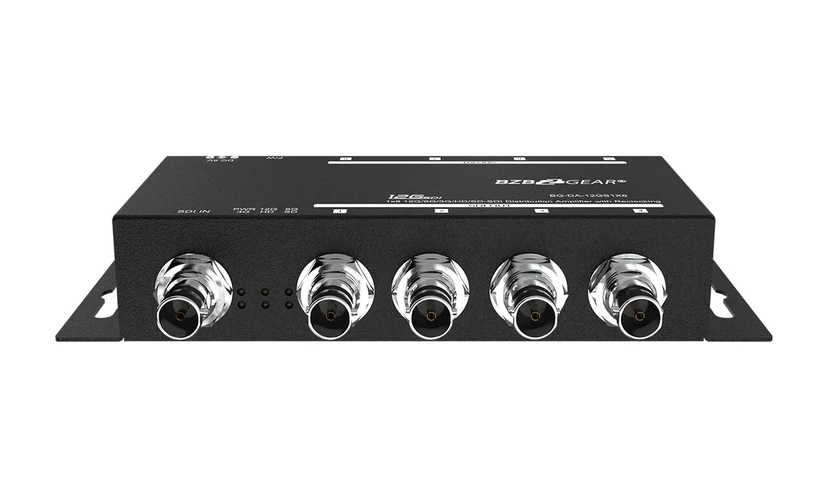 BZBGear BG-DA-12GS1X8 12G-SDI 1x8 Distribution Amplifier - view 6