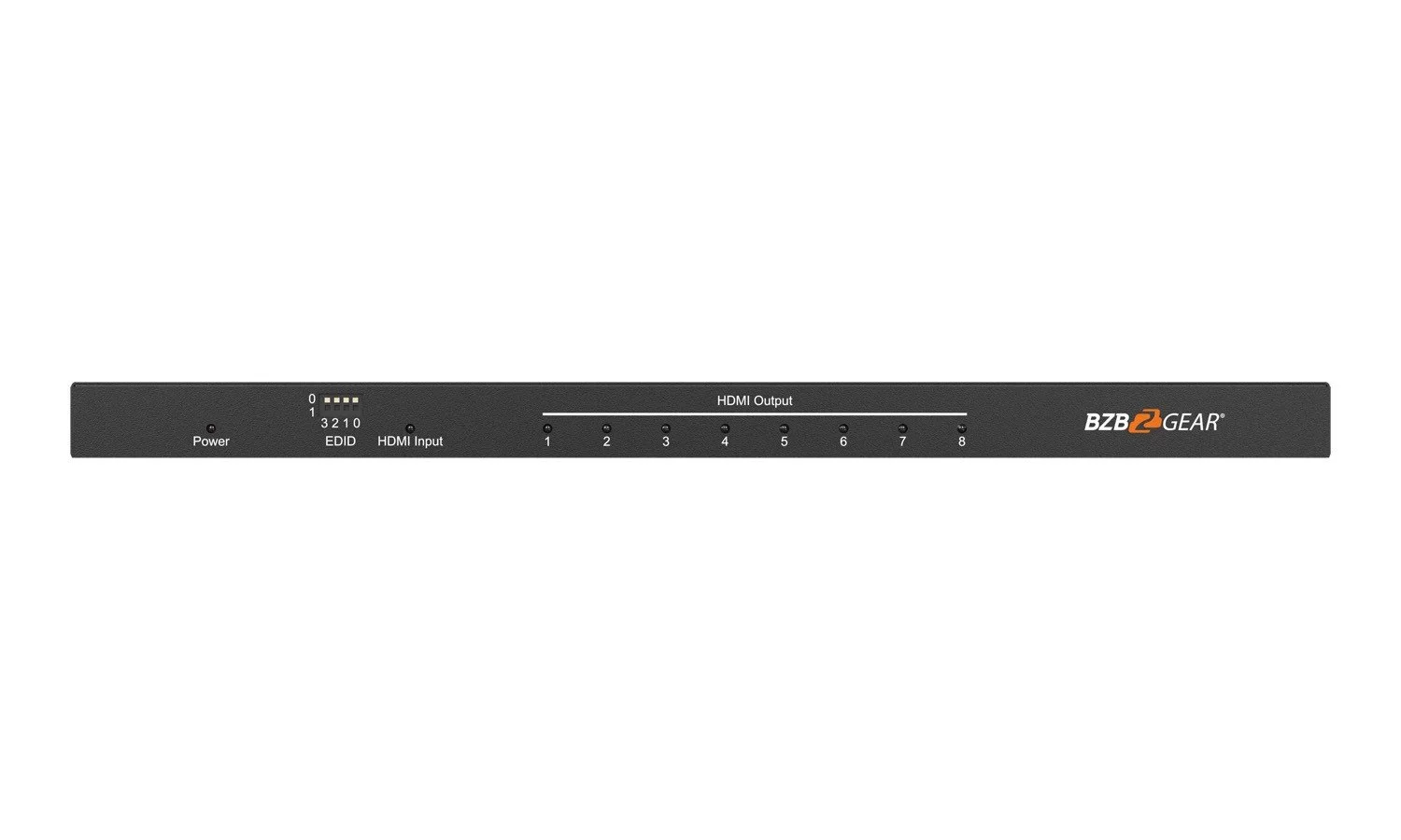 BZBGear BG-DA-18G2 1x8 4K HDMI Splitter with EDID Management - view 4