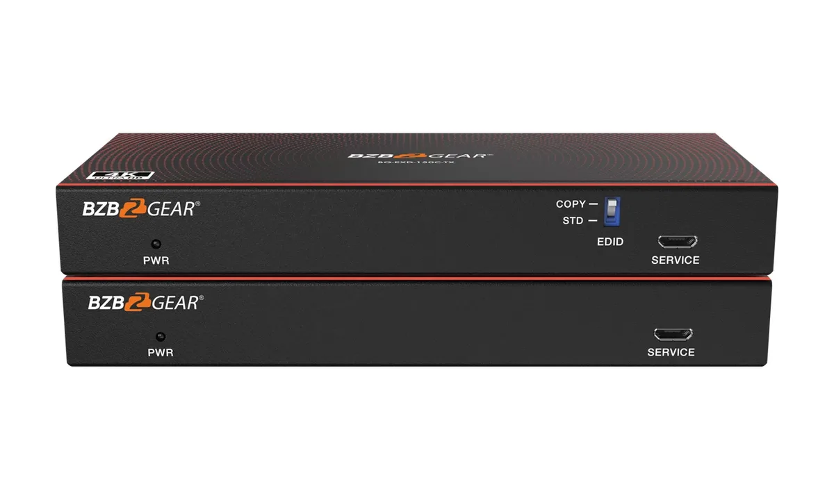 BZBGear BG-EXD-150C DisplayPort KVM Extender Kit over HDBaseT - view 2