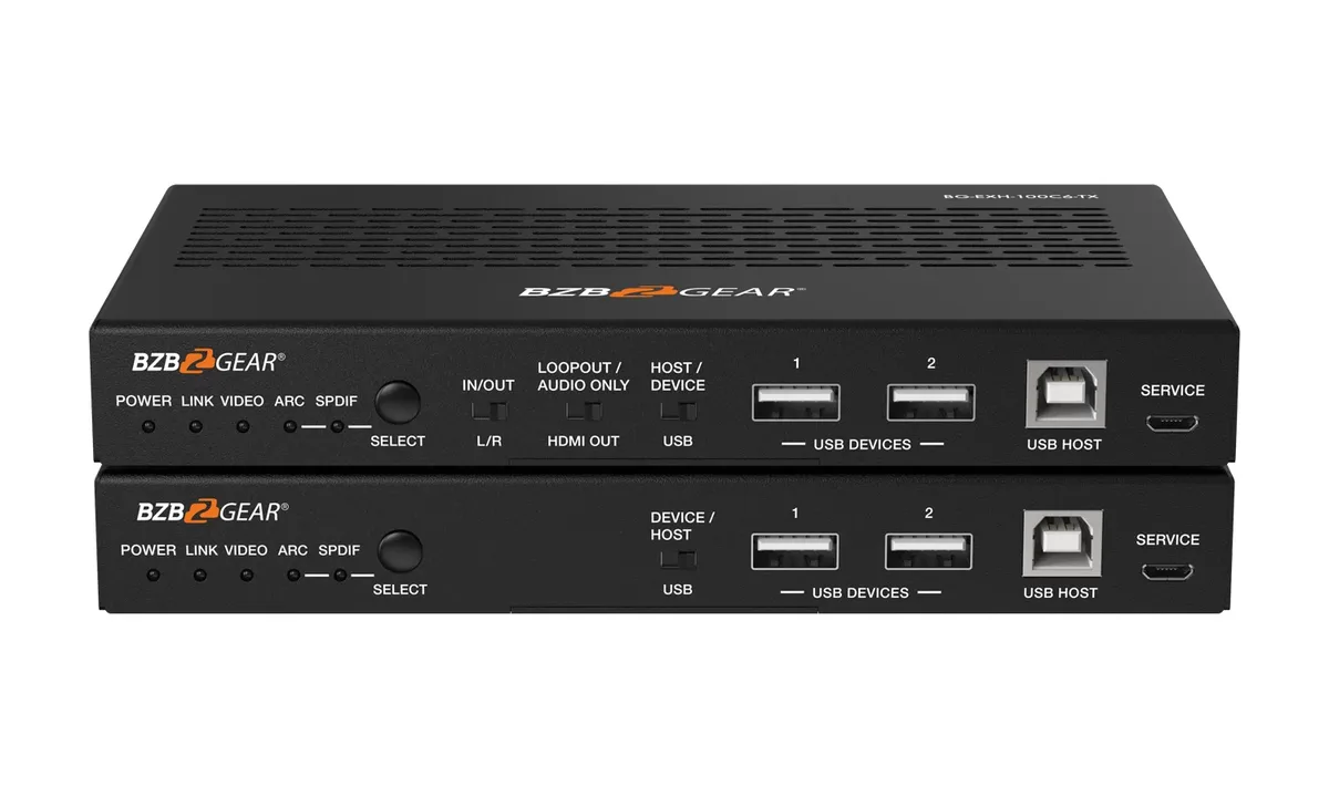 BZBGear BG-EXH-100C6 HDBaseT 3.0 Extender - view 2