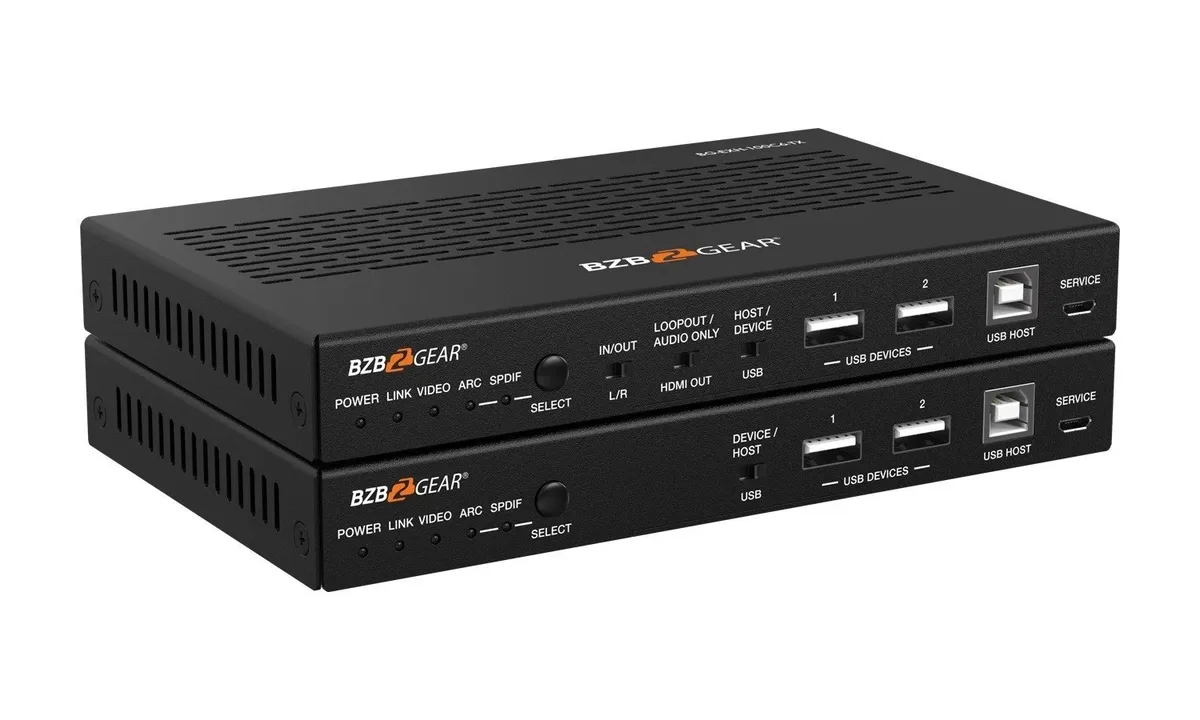 BZBGear BG-EXH-100C6 HDBaseT 3.0 Extender - view 3