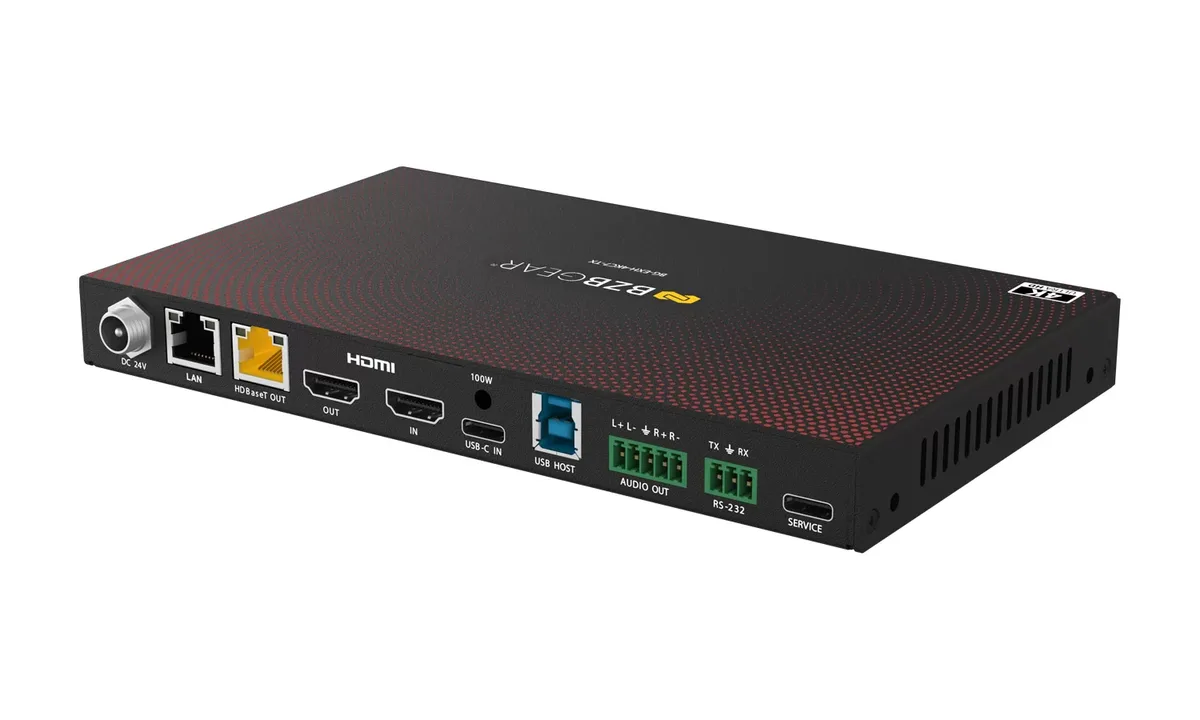 BZBGear BG-EXH-4KC7 HDBaseT 3.0 KVM Extender and Switcher - view 6
