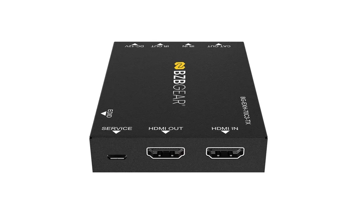 BZBGear BG-EXH-70C3 HDMI Extender over Cat5e/6 with PoC and ARC - view 6