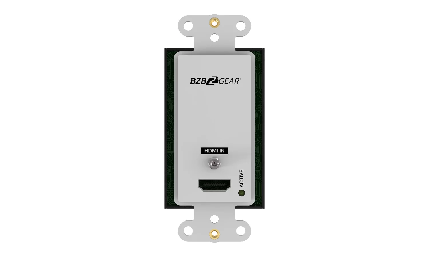 BZBGear BG-EXH-70WP-W HDMI Wall Plate Extender Kit - view 4