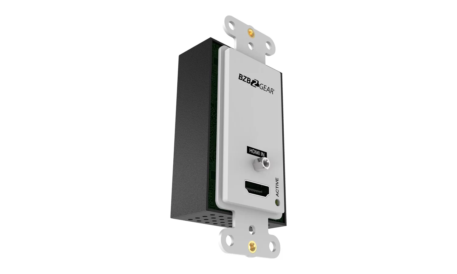 BZBGear BG-EXH-70WP-W HDMI Wall Plate Extender Kit - view 5