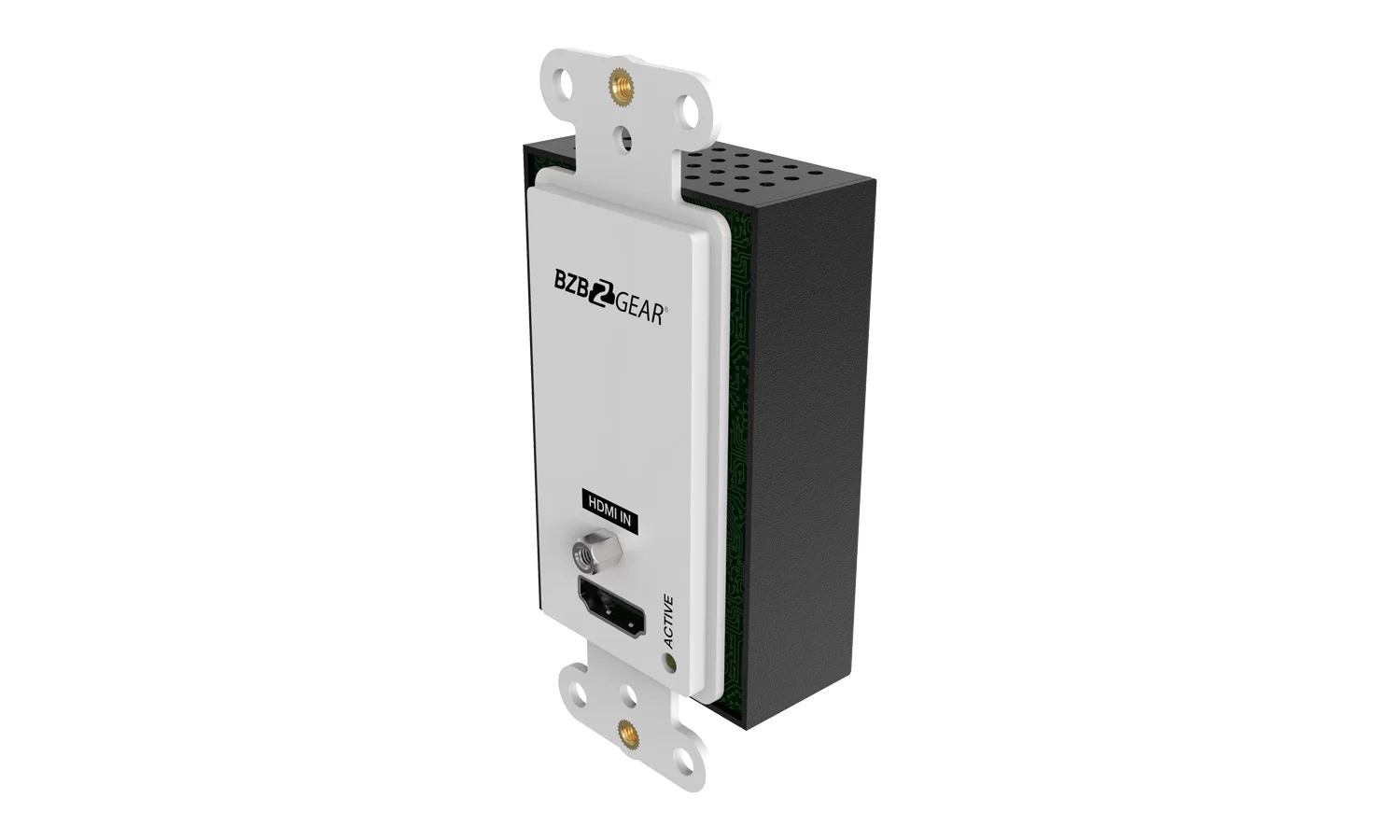 BZBGear BG-EXH-70WP-W HDMI Wall Plate Extender Kit - view 6