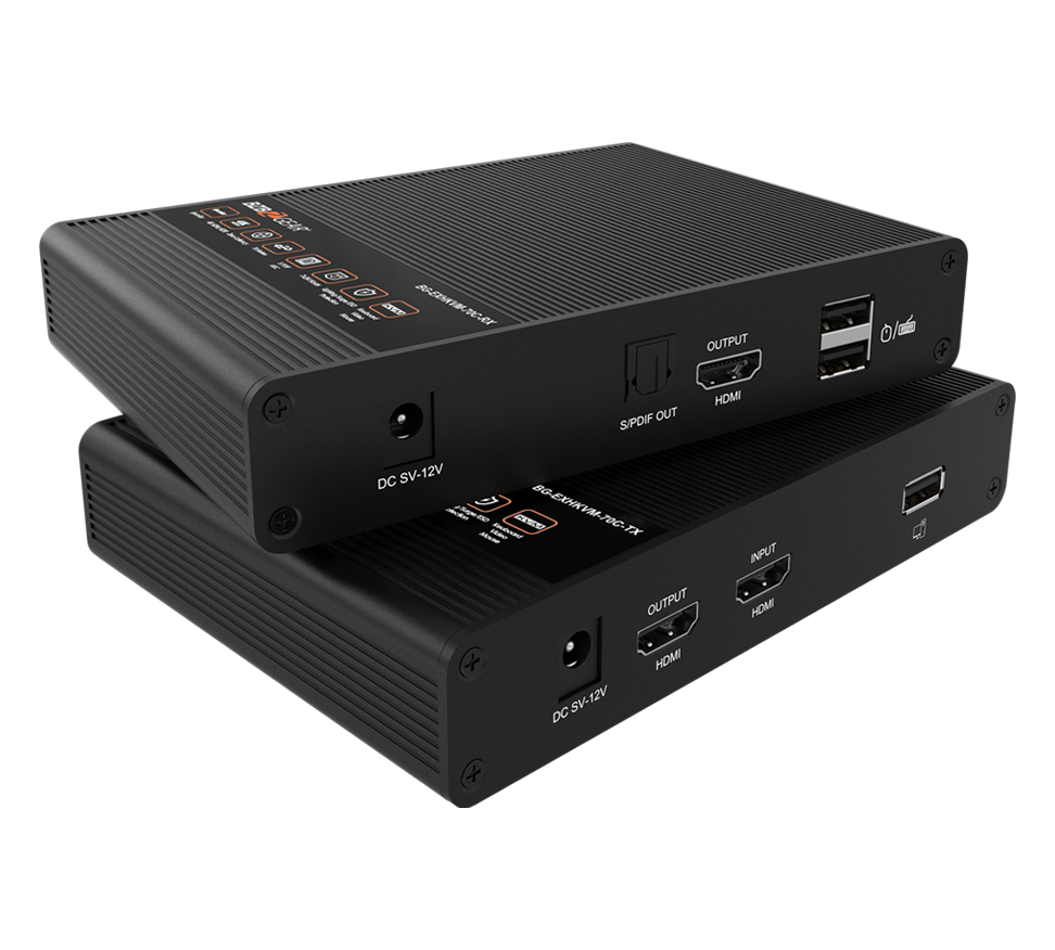 BZBGear BG-EXHKVM-70C HDMI and KVM Extender over Cat5e/6 product image