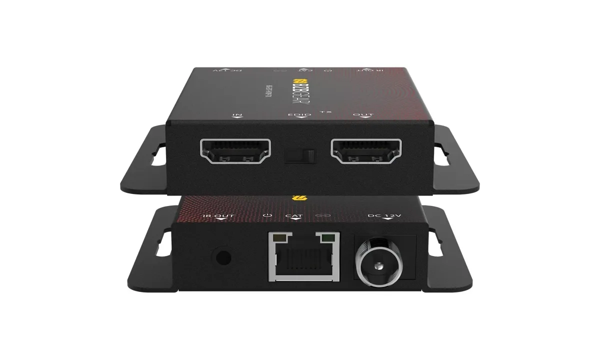 BZBGear BG-EXT-H70P HDMI Extender over Cat5e/6 with PoC and Loop Out - view 3