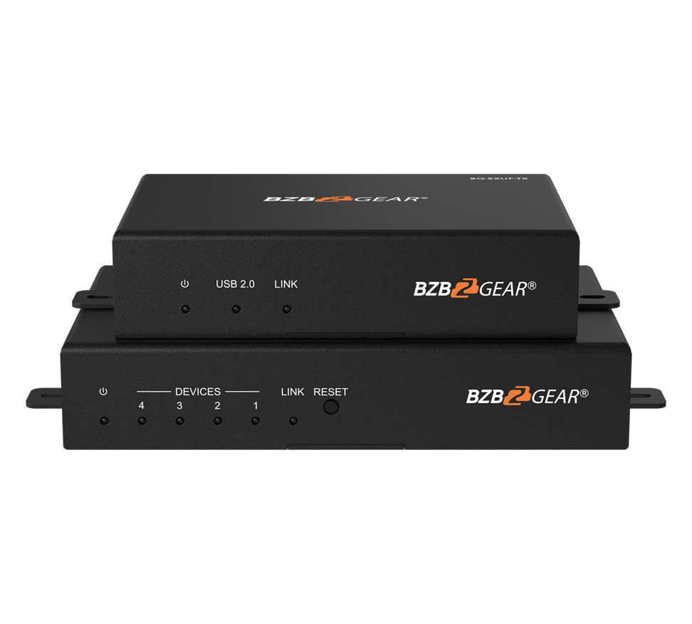 BZBGear BG-EXUF 4-Port USB Extender over Fiber
