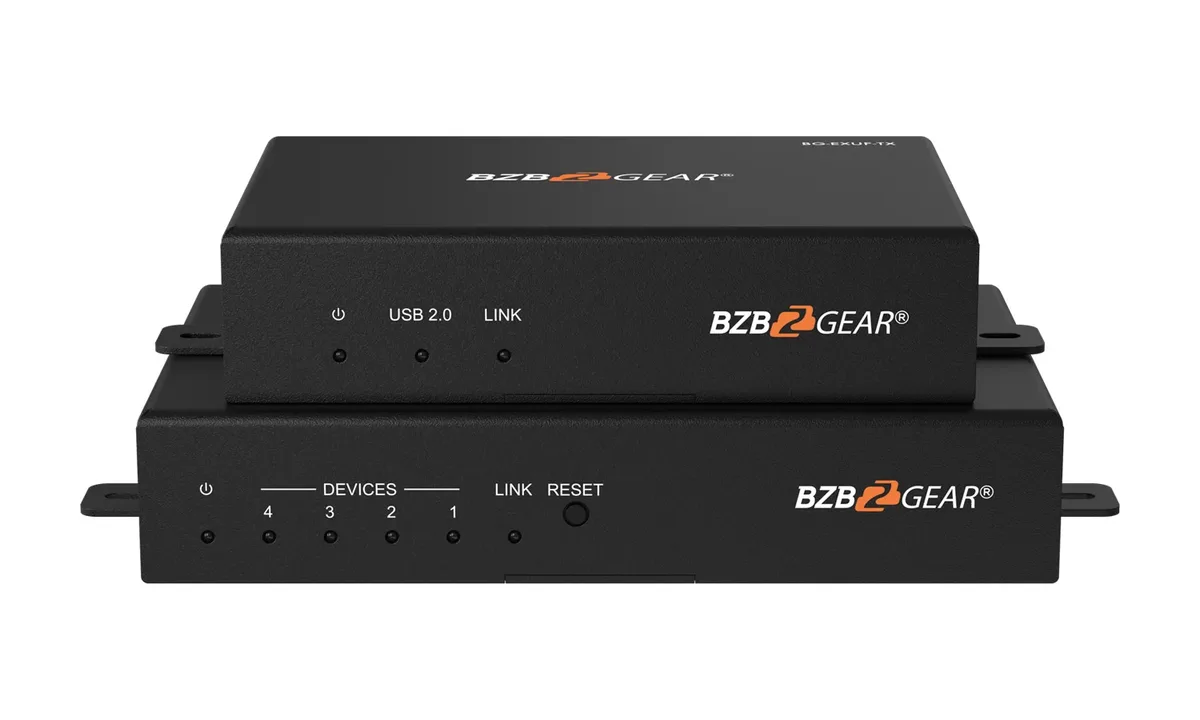BZBGear BG-EXUF 4-Port USB Extender over Fiber - view 2