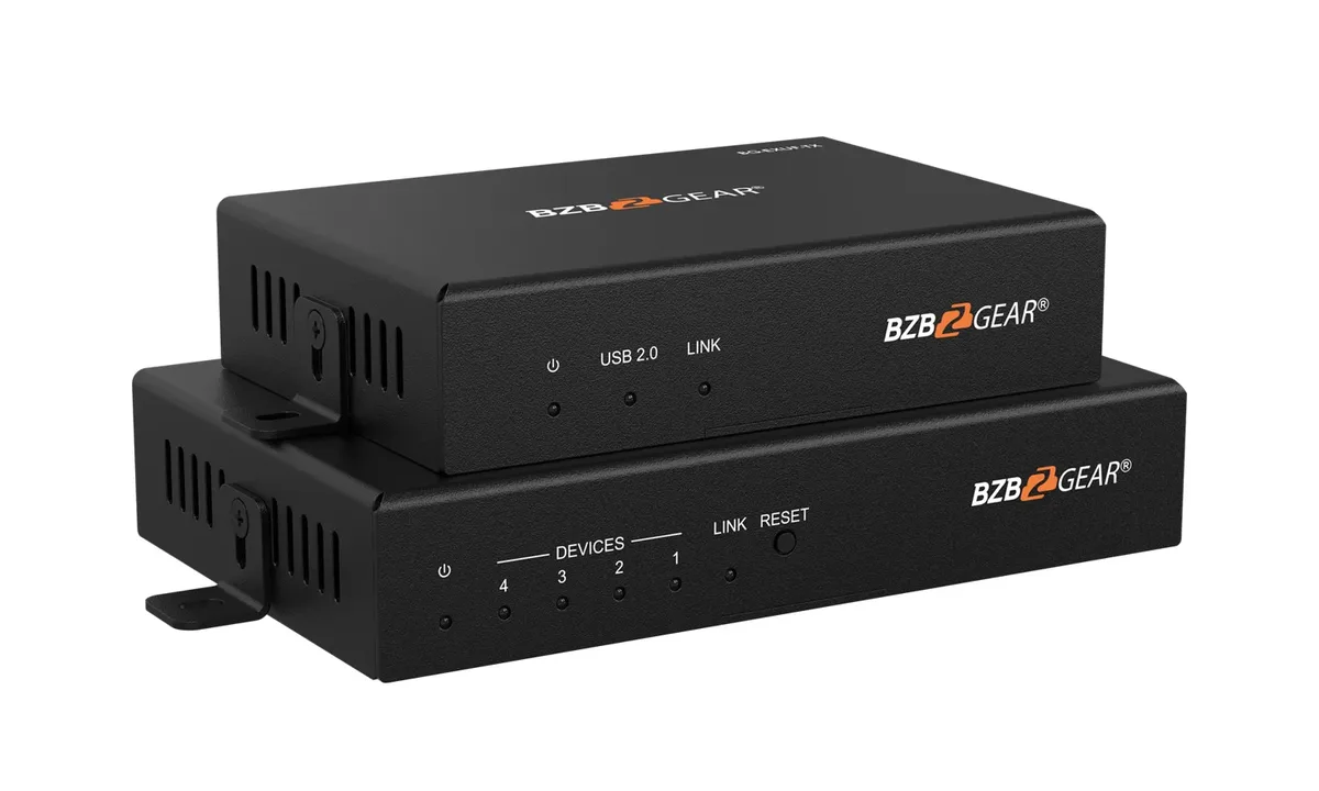 BZBGear BG-EXUF 4-Port USB Extender over Fiber - view 3