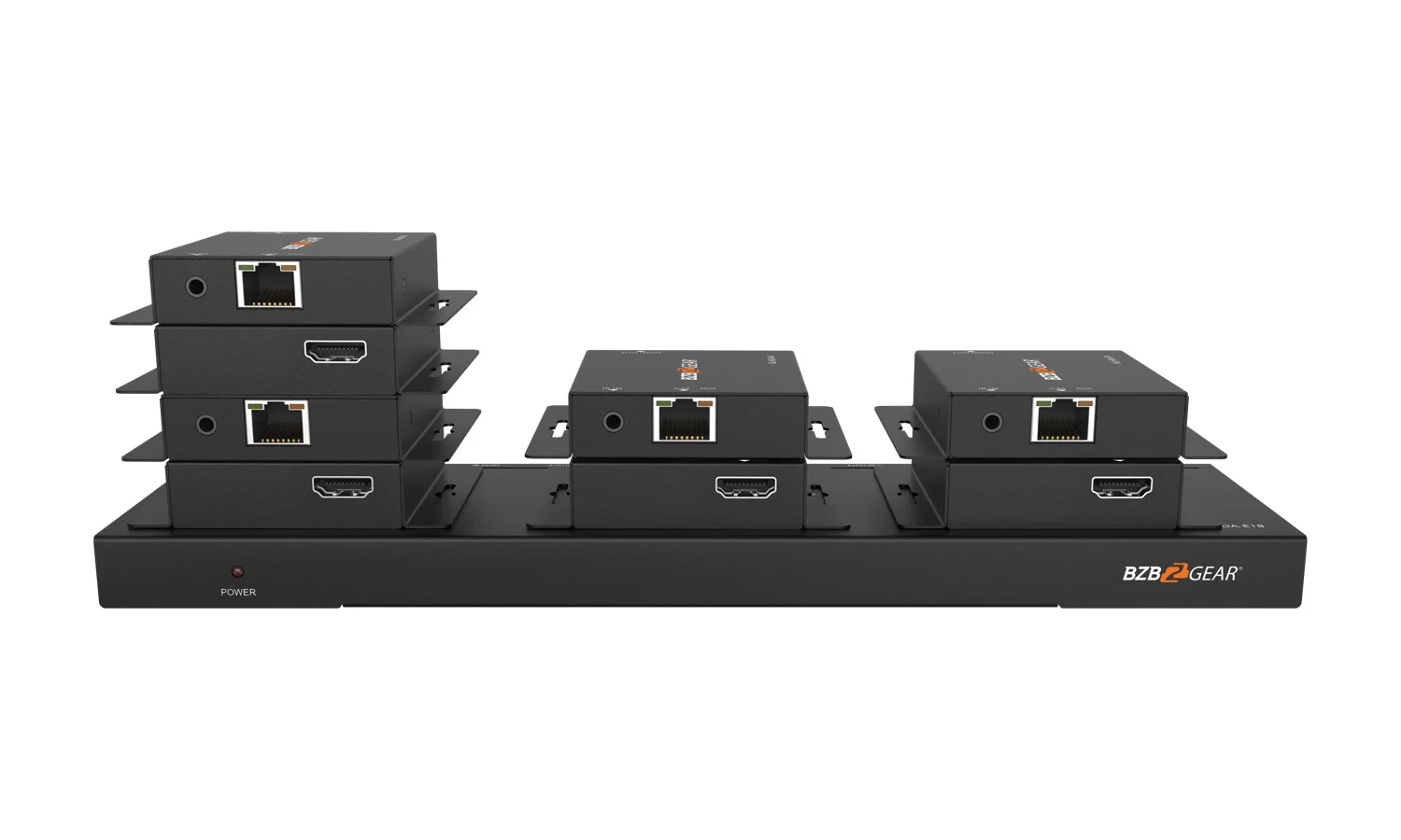 BZBGear BG-HDA-E18 1x8 HDMI Splitter Kit with Eight Receivers - view 2