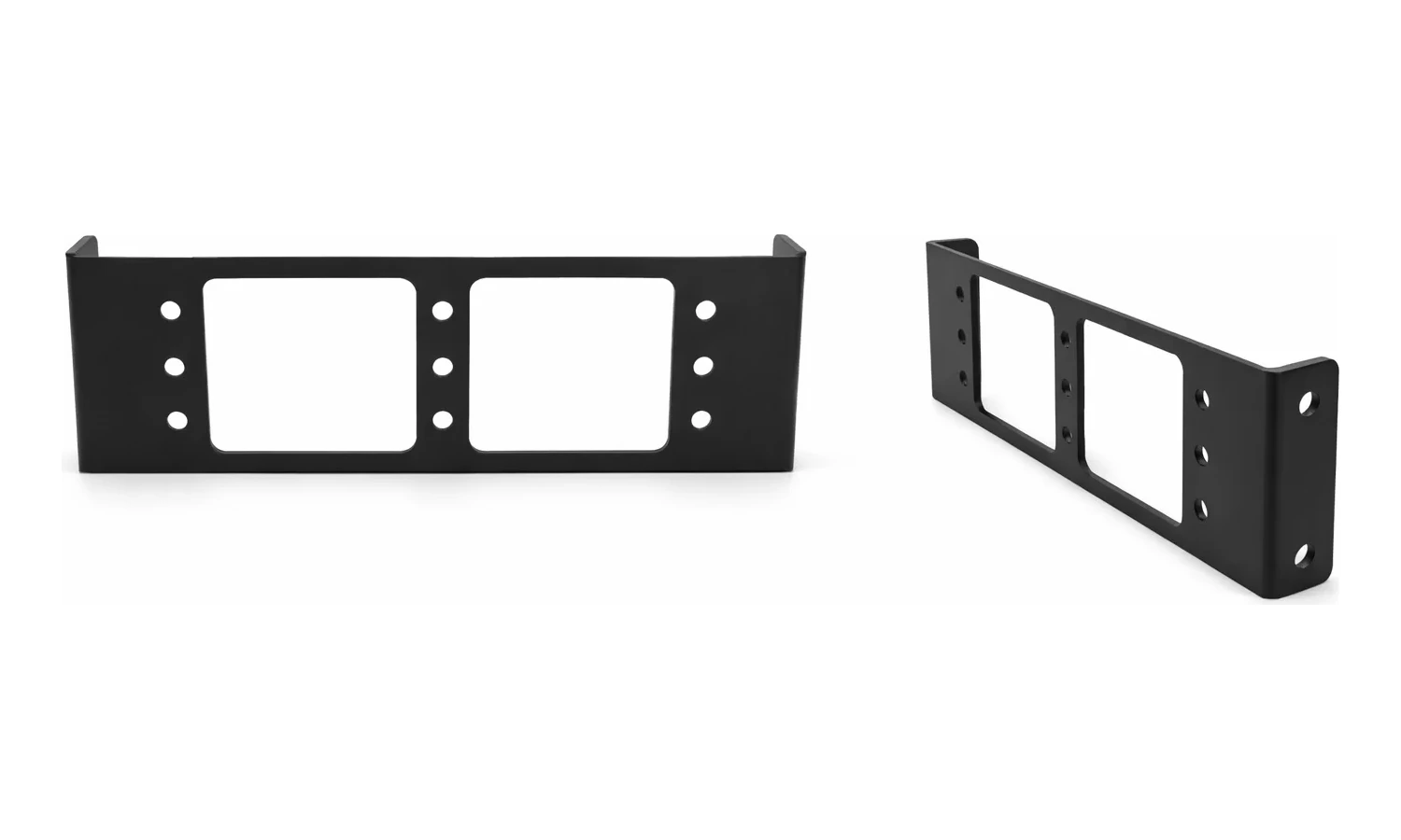 BZBGear BG-IPGEAR-ULTRA-ACC-RM2 1RU Rack Bracket for Two IPGear Ultra Transceivers - view 3